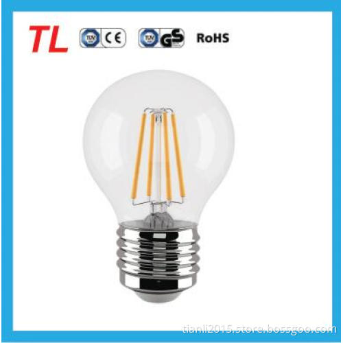 G45 led filament bulb E27 2W